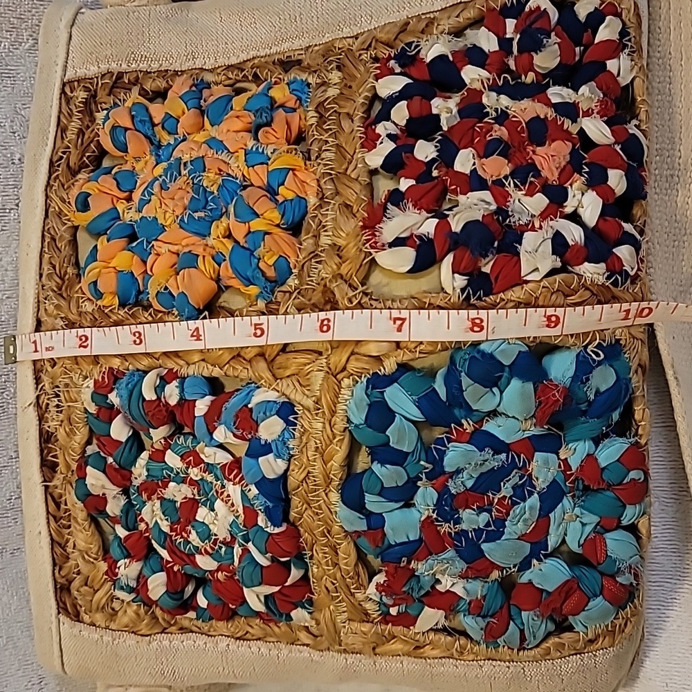 Surf N'sand Multicolor Patchwork Shoulder Bag - image 6